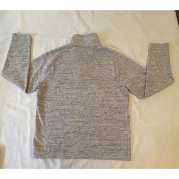 Banana Republic Pullover Men’s Small Gray Moisture Wicking 1/4 Zip Long Sleeve - Picture 10 of 16